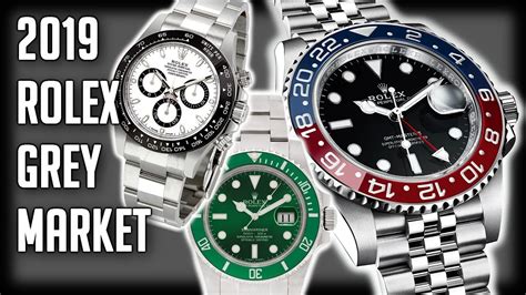 rolex grey market prices 2020|rolex prices over time.